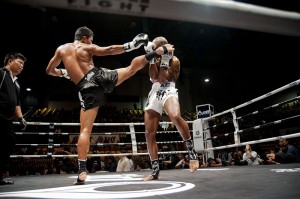 Kick Boxing Fighting